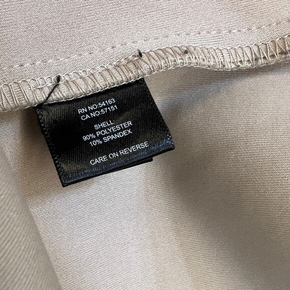 Marc New York Metallic Trench Coat Women's Size Small Pebbled Gold Button Up - Picture 8 of 8